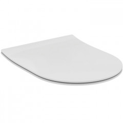 Ideal Standard Blend Curve Сиденье SLIM для унитаза, с микролифтом, быстосъемное, для T375101, T374901, T465501 , цвет: белый глянец