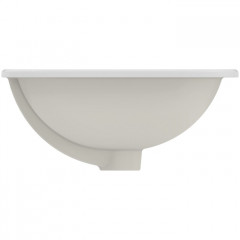 Ideal Standard Connect Раковина 580х410 мм, прямоугольная, встраиваемая снизу без отв. под смес., с крепежом, цвет: белый глянец