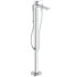 Ideal Standard La Dolce Vita Смеситель для ванны, напольный, ручной душ Stick, шланг Idealflex 125см, без A6133NU, цвет: хром