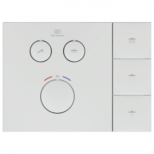 Ideal Standard Ceratherm Navigo Solos Смеситель для душа, встраиваемый, термостатический, без комплектом EASY-BOX A1000NU, цвет: хром