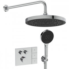 Ideal Standard Ceratherm Navigo Solos Смеситель для душа, встраиваемый, термостатический, без комплектом EASY-BOX A1000NU, цвет: хром