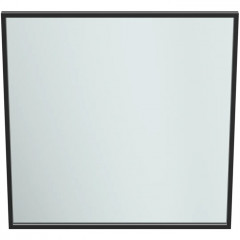 Ideal Standard Conca Квадратное зеркало в черной раме 120 см, диаметральная светодиодная подсветка neutral