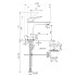 Ideal Standard Ceralife O Смеситель для раковины H100, с донным клапаном, цвет: хром