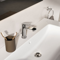 Ideal Standard Ceralife O Смеситель для раковины H100, с донным клапаном, цвет: хром