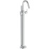 Ideal Standard Joy Смеситель для ванны, напольный, с ручным душем Stick, шланг Idealflex 125см, без A6133NU, цвет: хром