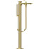 Ideal Standard La Dolce Vita Смеситель для ванны, напольный, с ручным душем, без A6133NU, цвет: PVD Brushed Gold
