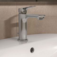 Ideal Standard Ceralife O Смеситель для раковины H100, с донным клапаном, цвет: хром