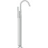 Ideal Standard Joy Смеситель для ванны, напольный, с ручным душем Stick, шланг Idealflex 125см, без A6133NU, цвет: хром