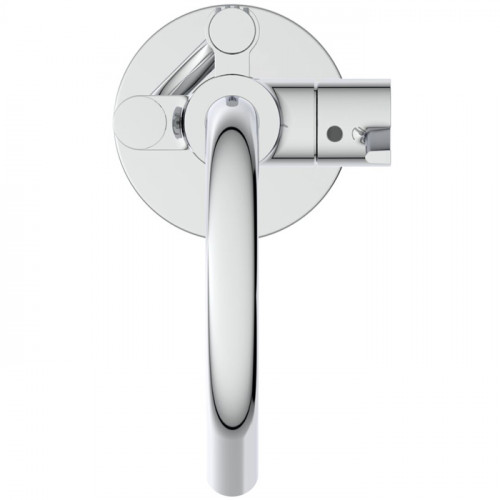 Ideal Standard Joy Смеситель для ванны, напольный, с ручным душем Stick, шланг Idealflex 125см, без A6133NU, цвет: хром