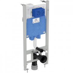 Ideal Standard Prosys Eco Frame 2 Инсталляция для подвесного унитаза, 50хh115х13 см, 6/3 л (регулировка до 4,5/3 л) с крепежом, без кнопки смыва