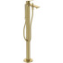 Ideal Standard La Dolce Vita Смеситель для ванны, напольный, с ручным душем, без A6133NU, цвет: PVD Brushed Gold