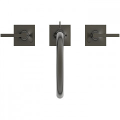 Ideal Standard Joy Neo Смеситель для раковины, на 3 отв, с донным клапаном, цвет: PVD Magnetic Grey