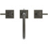 Ideal Standard Joy Neo Смеситель для раковины, на 3 отв, с донным клапаном, цвет: PVD Magnetic Grey