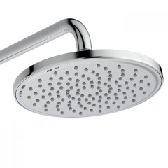 Ideal Standard Ceratherm T25 Душевая система с изливом и термостатом и ручным душем, корпус Coolbody, руч. душ: 3 режима, верх. душ: 200 мм, цвет: хро