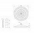 Ideal Standard Solos 3-функц.(Rain, Silkrain, SecondSkin) верхний душ 30см, цвет: PVD Magnetic Grey