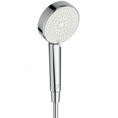 Ideal Standard Ceratherm T25 Душевая система с термостатом и ручным душем и шлангом, корпус Coolbody, руч.душ: 3 режима, верх. душ: 250 мм, цвет: хром