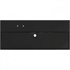 Ideal Standard Solos Раковина подвесная 120х50см, с 2 отв, без перелива, цвет: черный глянцевый