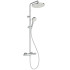 Ideal Standard Ceratherm T25 Душевая система с термостатом и ручным душем и шлангом, корпус Coolbody, руч.душ: 3 режима, верх. душ: 250 мм, цвет: хром