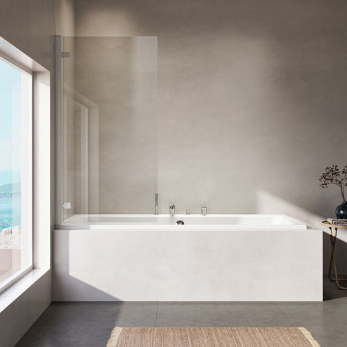 Ideal Standard La Dolce Vita Смеситель для ванны, на 4 отв, с ручным душем, шланго для душа 175см, цвет: хром