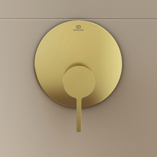 Ideal Standard Joy Смеситель для душа, встраиваемый, без комплектом EASY-BOX A1000NU, цвет: PVD Brushed Gold