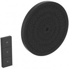 Ideal Standard Solos 3-функц.(Rain, Silkrain, SecondSkin) верхний душ 30см, цвет: Черный матовый