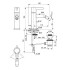 Ideal Standard Joy Смеситель для биде, на 1 отв, с донным клапаном, цвет: PVD Magnetic Grey