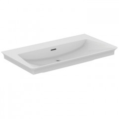 Ideal Standard La Dolce Vita Раковина 860х470хh125 мм, подвесная/накладная, без отв, с переливом и крепежом, покрытие: Diamatec® цвет: белый глянец