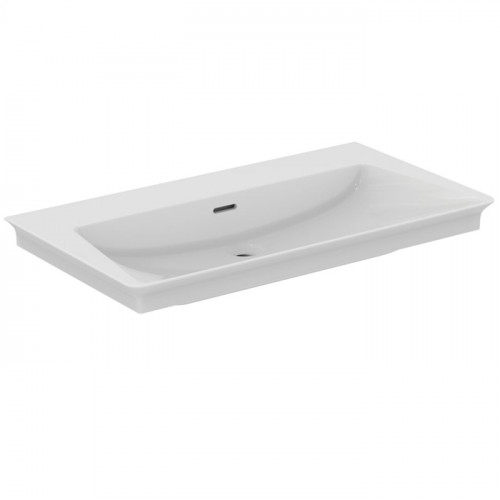 Ideal Standard La Dolce Vita Раковина 860х470хh125 мм, подвесная/накладная, без отв, с переливом и крепежом, покрытие: Diamatec® цвет: белый глянец