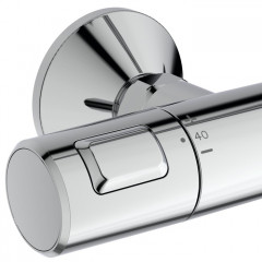 Ideal Standard Ceratherm T25 Душевая система с термостатом и ручным душем, корпус Coolbody, руч. душ: 3 режима, верх. душ: 200 мм, цвет: хром