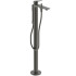 Ideal Standard La Dolce Vita Смеситель для ванны напольный, ручной душ Stick, шланг Idealflex 125см, без A6133NU, цвет: PVD Magnetic Grey