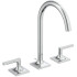 Ideal Standard Joy Neo Смеситель для раковины, на 3 отв, с донным клапаном, цвет: хром