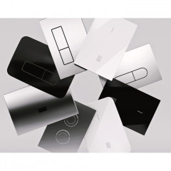 Ideal Standard Oleas M1 Механическая панель смыва, двойной смыв, цвет: хром