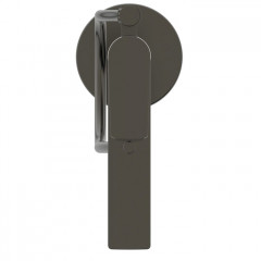 Ideal Standard La Dolce Vita Смеситель для ванны напольный, ручной душ Stick, шланг Idealflex 125см, без A6133NU, цвет: PVD Magnetic Grey