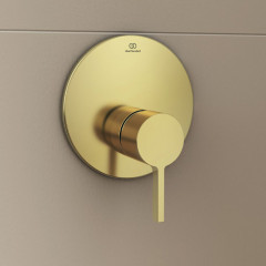 Ideal Standard Joy Смеситель для душа, встраиваемый, без комплектом EASY-BOX A1000NU, цвет: PVD Brushed Gold