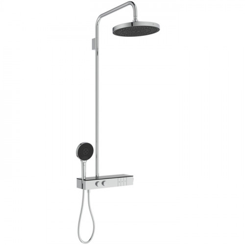 Ideal Standard Ceratherm Solos Душевая стойка, термостат, верхний душ 30см, руч.душ 13см, шланг 175см, цвет: хром