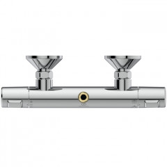 Ideal Standard Ceratherm T25 Душевая система с термостатом и ручным душем, корпус Coolbody, руч. душ: 3 режима, верх. душ: 200 мм, цвет: хром