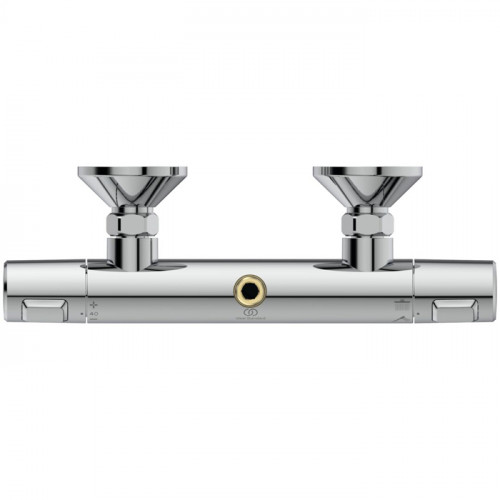Ideal Standard Ceratherm T25 Душевая система с термостатом и ручным душем, корпус Coolbody, руч. душ: 3 режима, верх. душ: 200 мм, цвет: хром