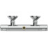 Ideal Standard Ceratherm T25 Душевая система с термостатом и ручным душем, корпус Coolbody, руч. душ: 3 режима, верх. душ: 200 мм, цвет: хром