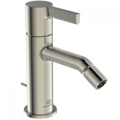 Ideal Standard Joy Смеситель для биде, на 1 отв, с донным клапаном, цвет: PVD Silver Storm