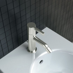 Ideal Standard Joy Смеситель для биде, на 1 отв, с донным клапаном, цвет: PVD Silver Storm