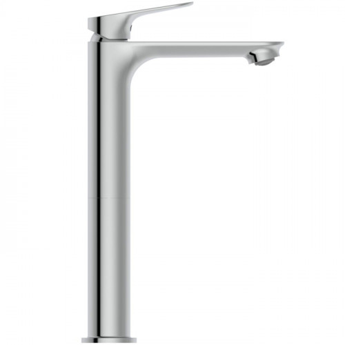Ideal Standard Ceralife O Высокий смеситель для раковины H240, технология BlueStart с донным клапаном Click Clack, цвет: хром