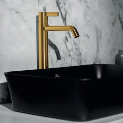 Ideal Standard Joy Смеситель для раковины, на 1 отв, цвет: PVD Brushed Gold