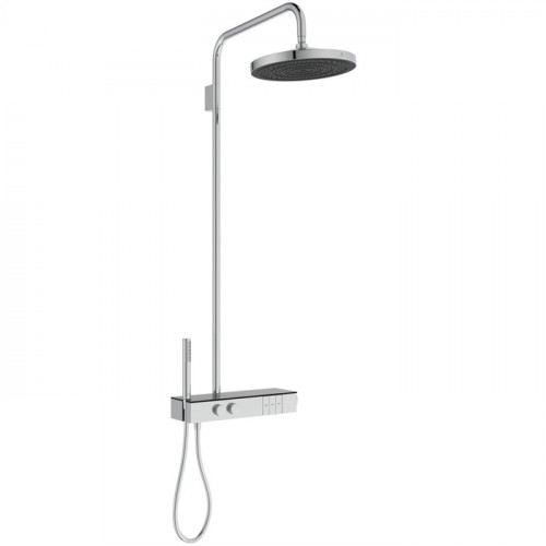 Ideal Standard Ceratherm Solos Душевая стойка, термостат, верхний душ 30см, руч.душ 13см, шланг 175см, цвет: хром