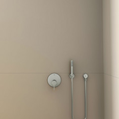 Ideal Standard Joy Смеситель для душа, встраиваемый, без комплектом EASY-BOX A1000NU, цвет: PVD Silver Storm