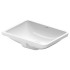 Duravit ME by Starck Раковина для встраивания снизу, с перел.,без площадки под смес,включая крепл.для встраив. в дерев. столеш., 490x365мм, Цвет белый