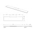 Decor Walther Tube GLA100 Полка стеклянная 100x13см, цвет: хром ЗАКАЗ ПО ЗАПРОСУ