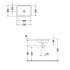 Duravit ME by Starck Раковина для встраивания снизу, с перел.,без площадки под смес,включая крепл.для встраив. в дерев. столеш., 490x365мм, Цвет белый
