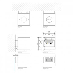 Decor Walther Cubo Светильник для зеркала 10x12x10см, 1x GU10 max. 50W, цвет: хром ЗАКАЗ ПО ЗАПРОСУ