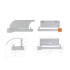 Decor Walther Corner TPH4 Держатель туалетной бумаги, подвесной, цвет: никель сатинированный ЗАКАЗ ПО ЗАПРОСУ
