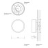 Decor Walther Round 20 Светильник потолочный 20x8см, 1x R7s 78mm max. 100W, цвет: хром ЗАКАЗ ПО ЗАПРОСУ